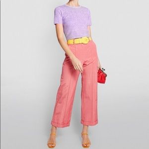 Alice Olivia Ciara Crystal-embellished Top New